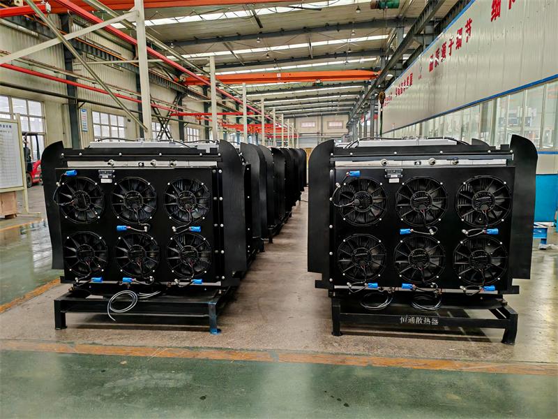 关于工程车散热器的散热原理